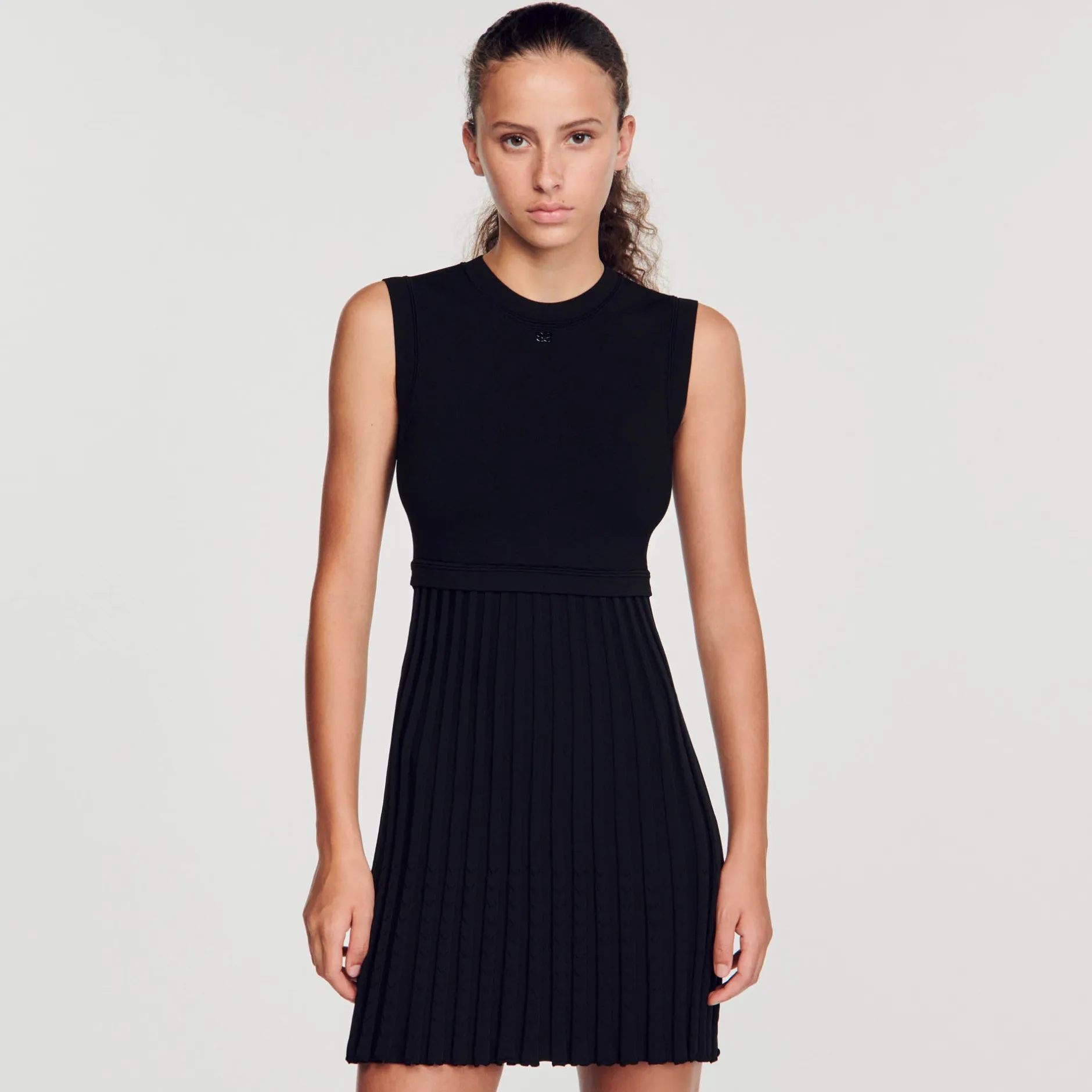 Femme SANDRO Robe En Maille