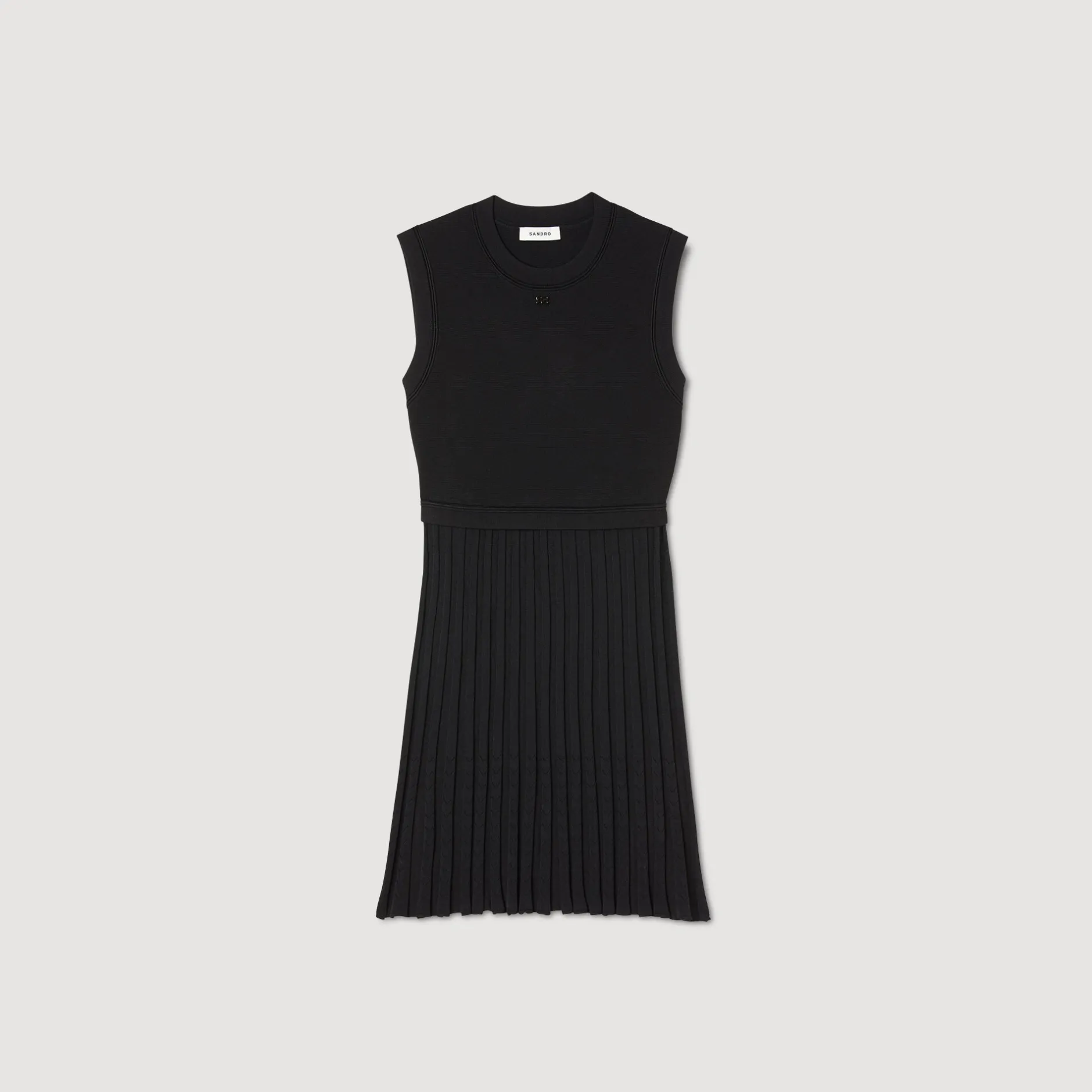 Femme SANDRO Robe En Maille
