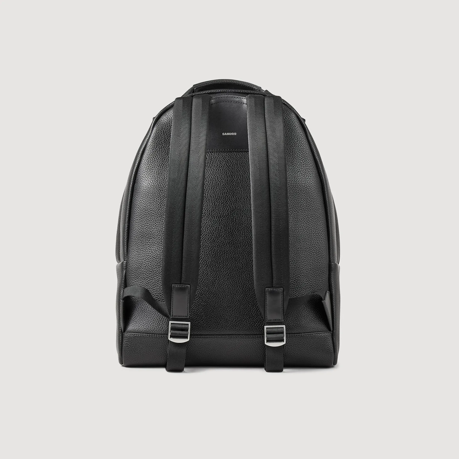 Homme SANDRO Sac à Dos En Toile Enduite
