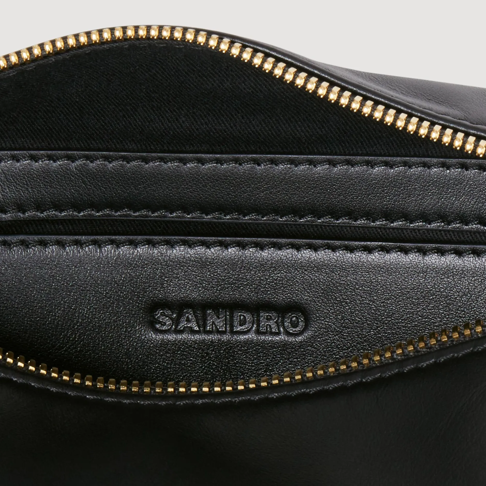 Femme SANDRO Sac 84 En Cuir Lisse