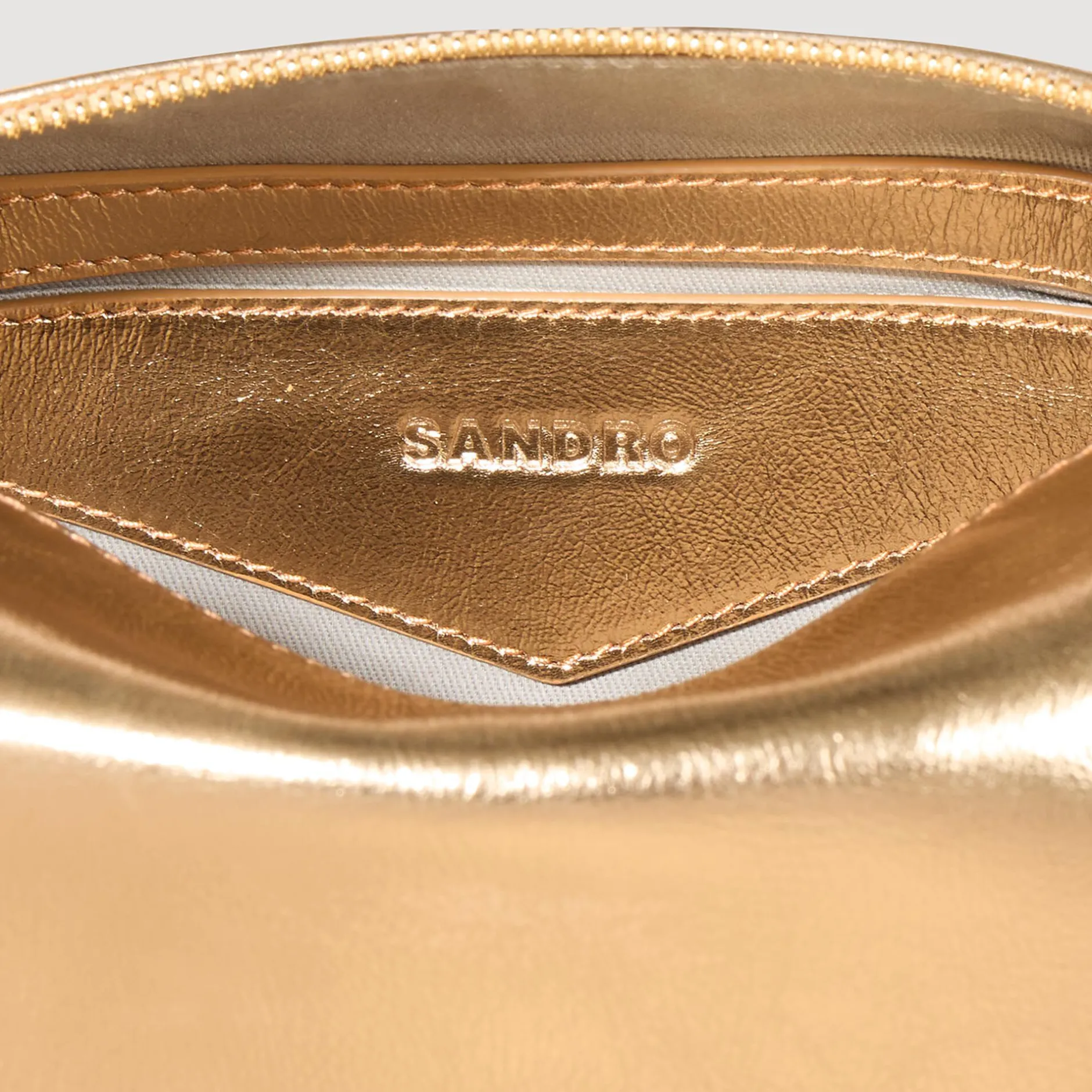 Femme SANDRO Sac LE 84 En Cuir