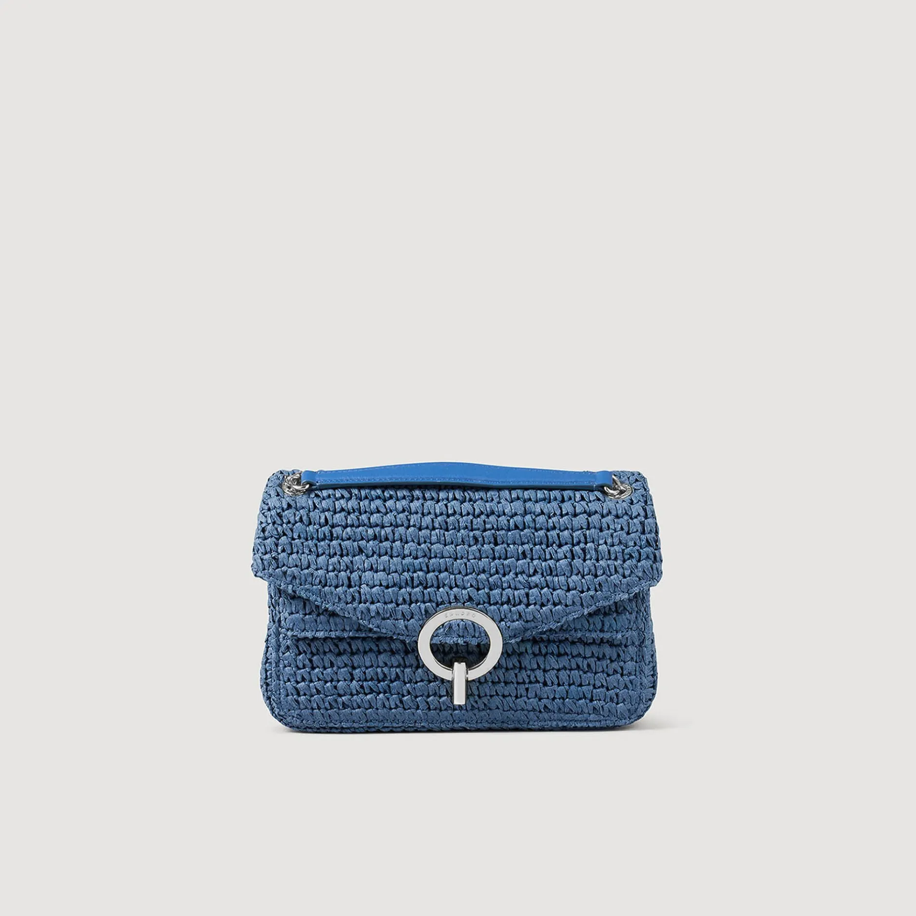 Femme SANDRO Sac YZA En Raphia