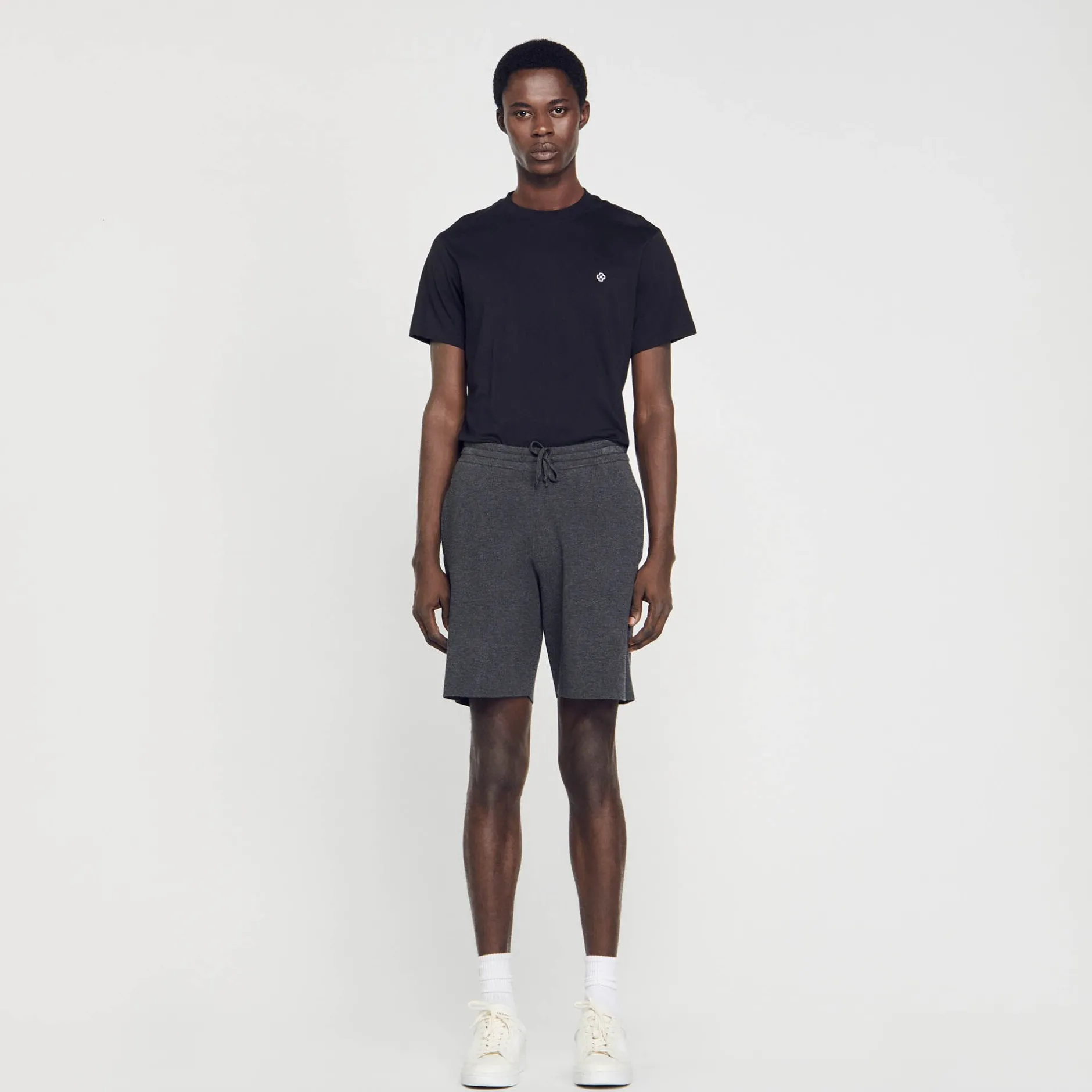 Homme SANDRO Short En Jersey