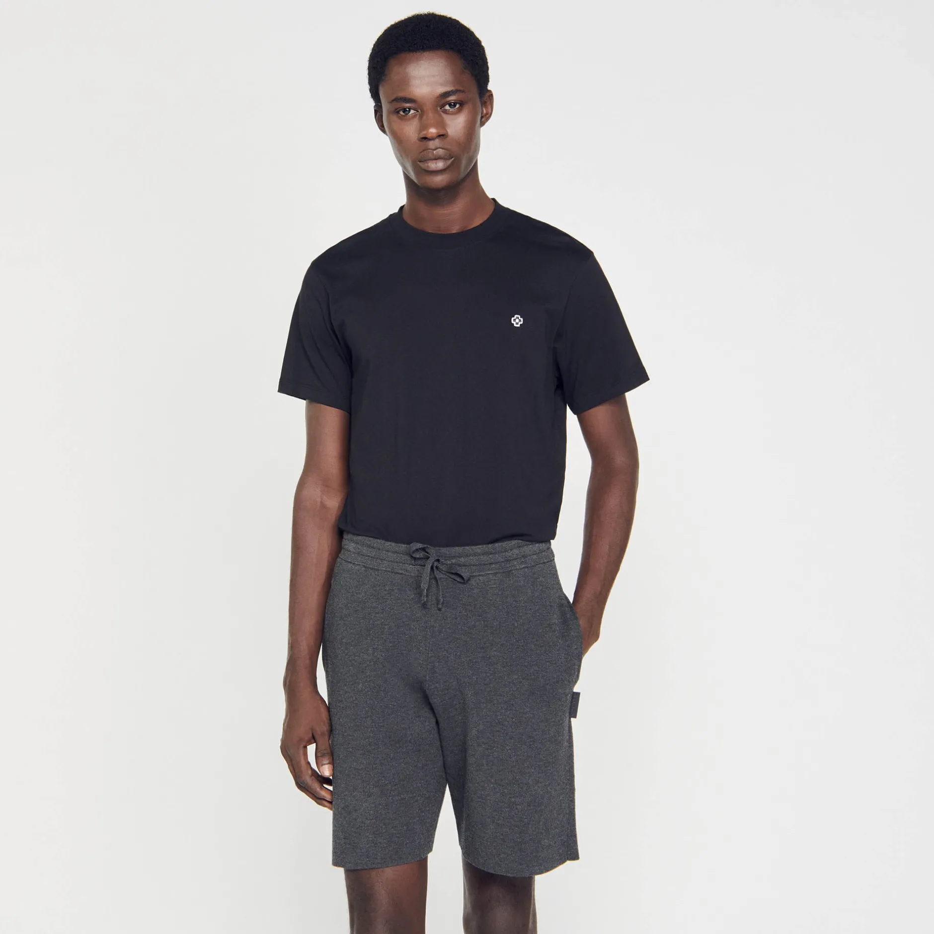 Homme SANDRO Short En Jersey