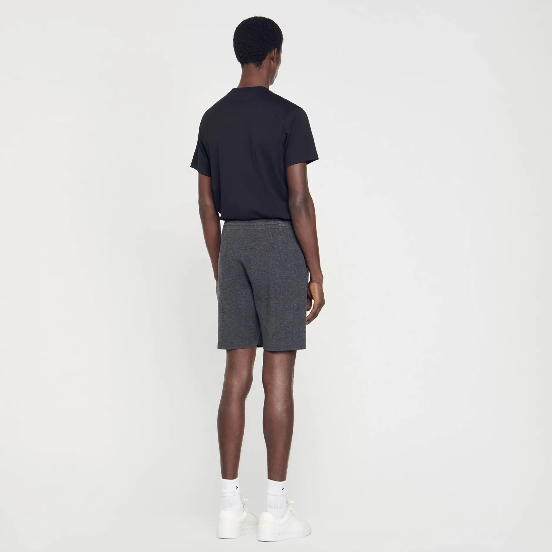 Homme SANDRO Short En Jersey