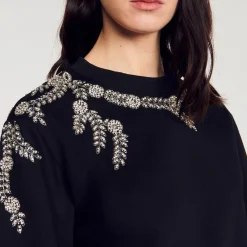 Femme SANDRO Sweatshirt Bijou