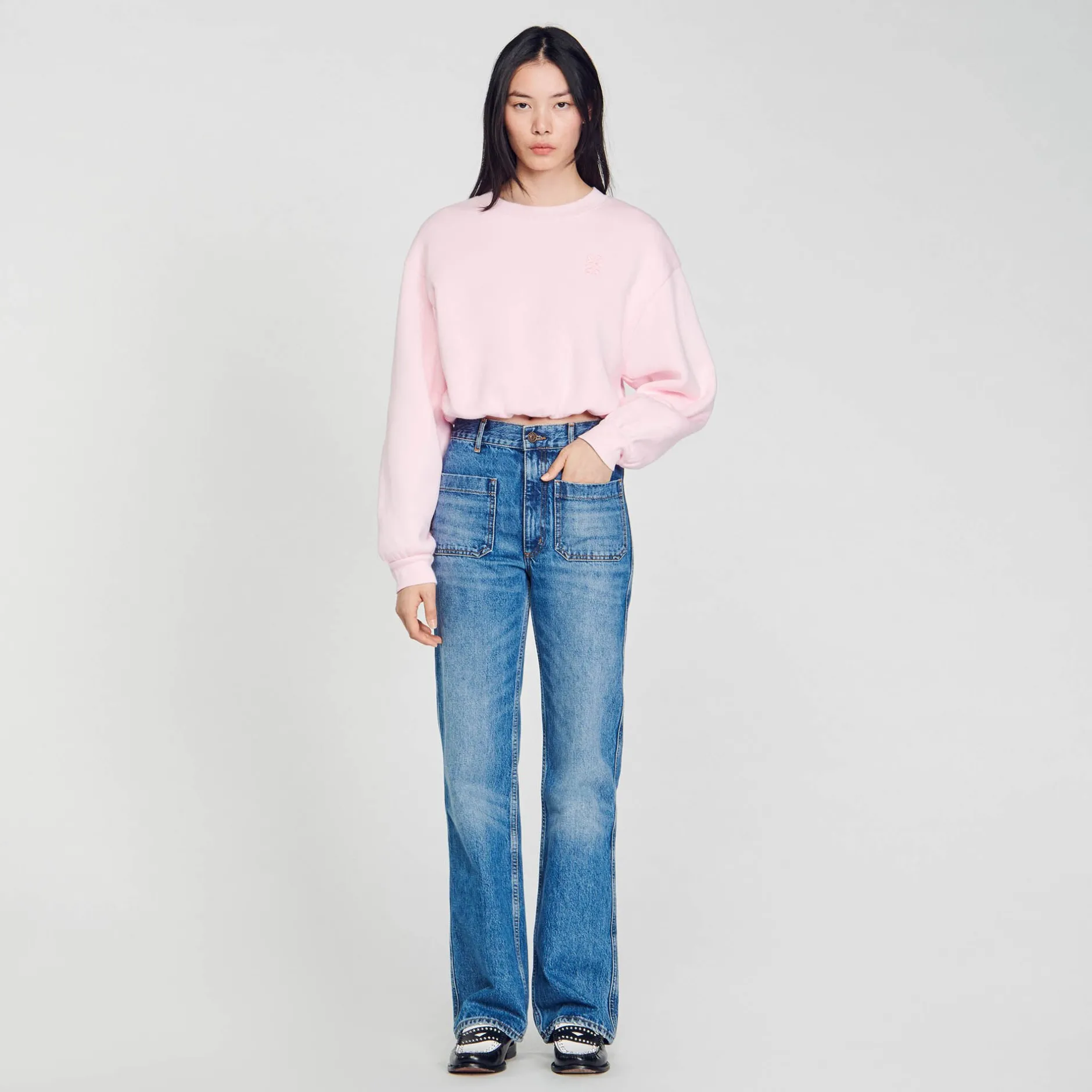 Femme SANDRO Sweatshirt Court