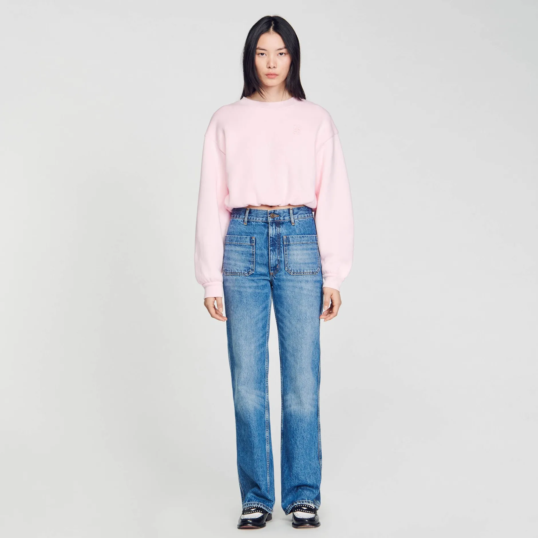 Femme SANDRO Sweatshirt Court