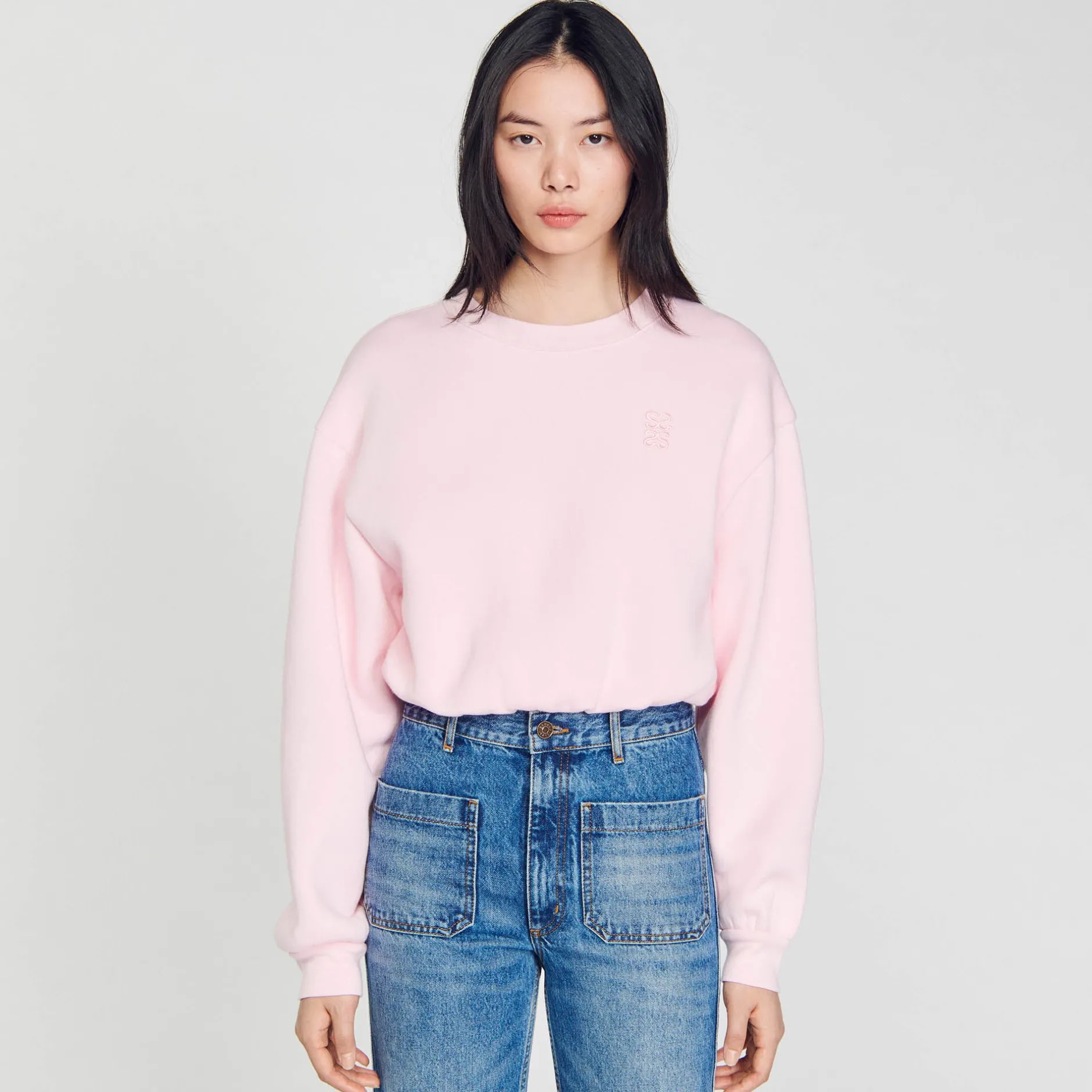 Femme SANDRO Sweatshirt Court