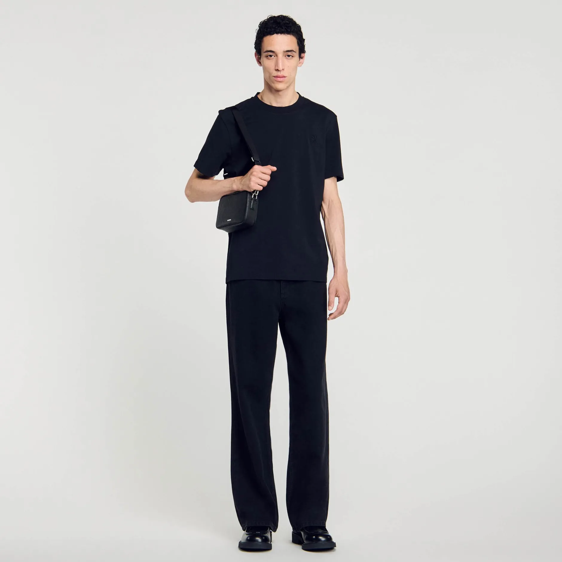 Homme SANDRO Tee-shirt En Coton