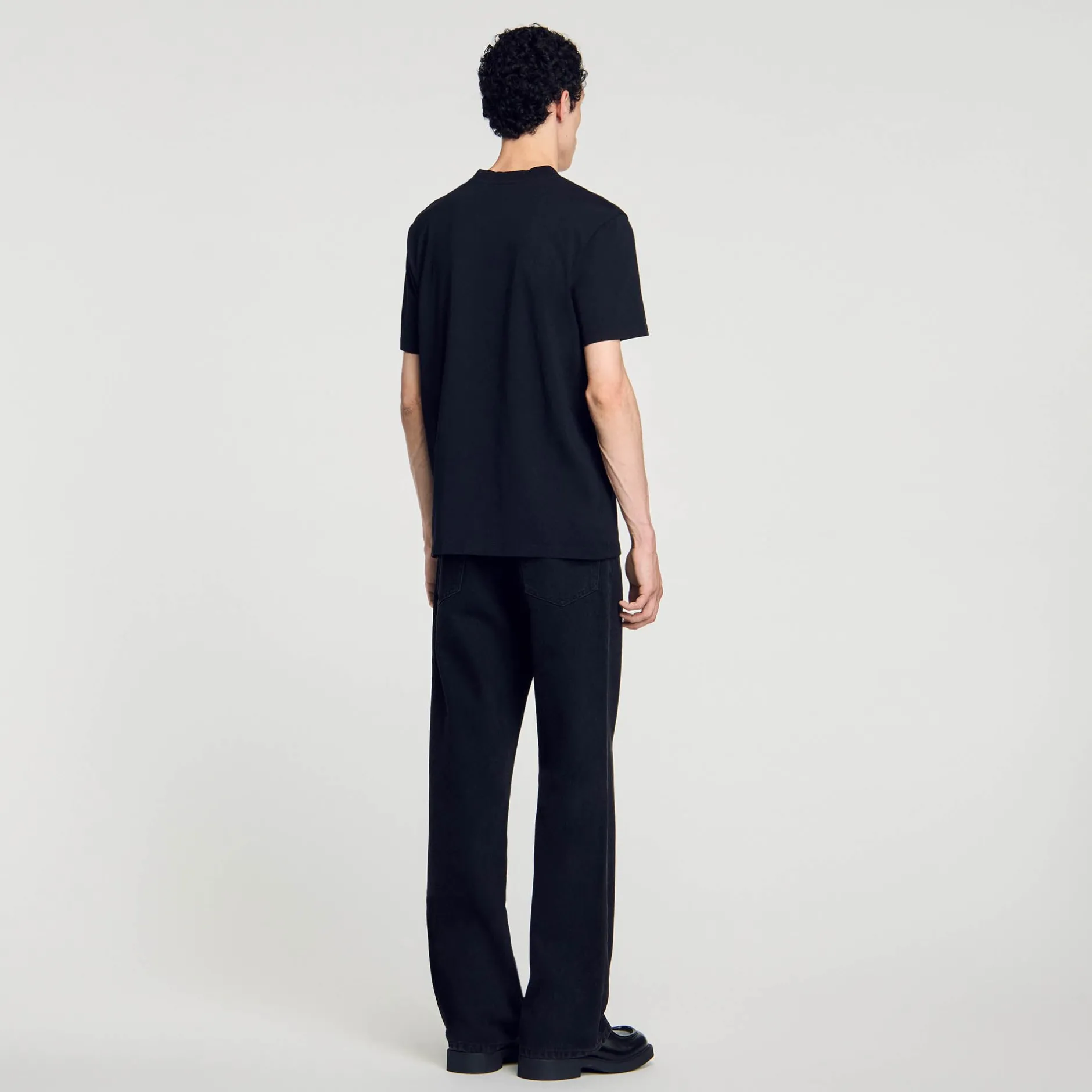 Homme SANDRO Tee-shirt En Coton