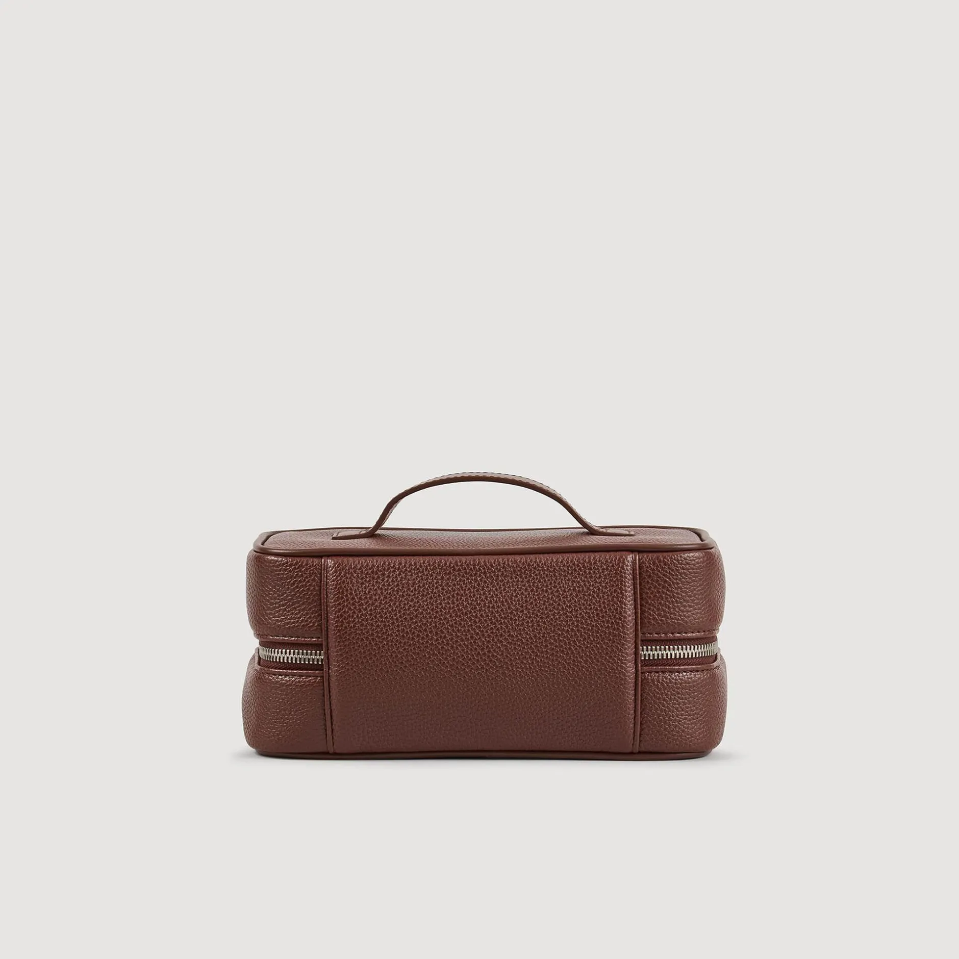 Homme SANDRO Trousse De Toilette En Toile Grainée