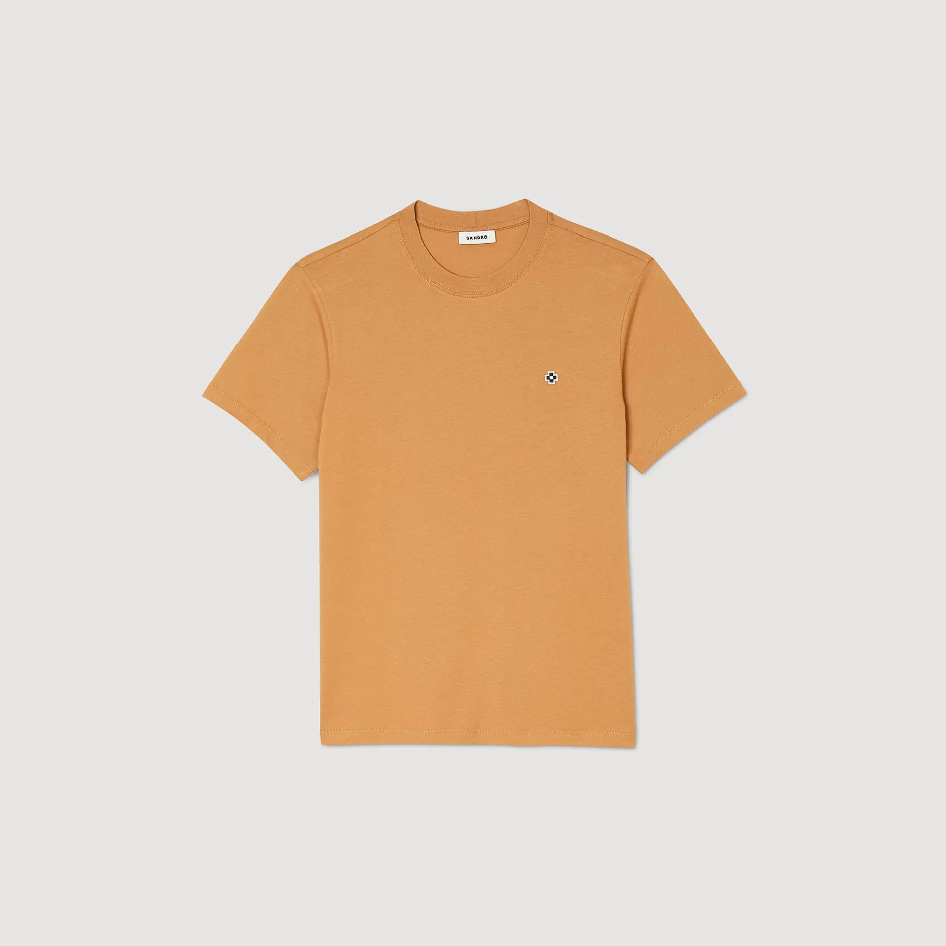 Homme SANDRO T-shirt Patch Square Cross