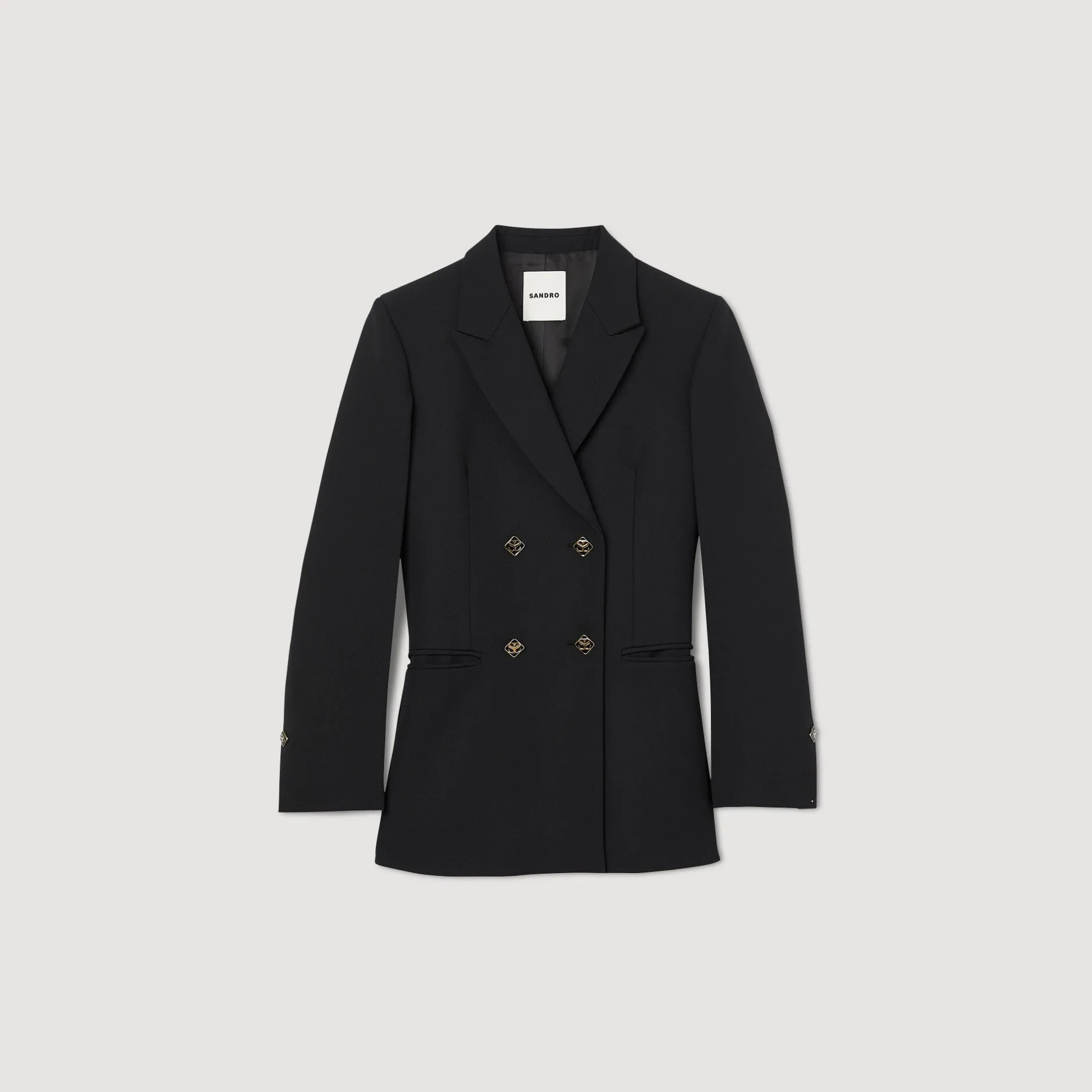 Femme SANDRO Veste De Costume à Double Boutonnage