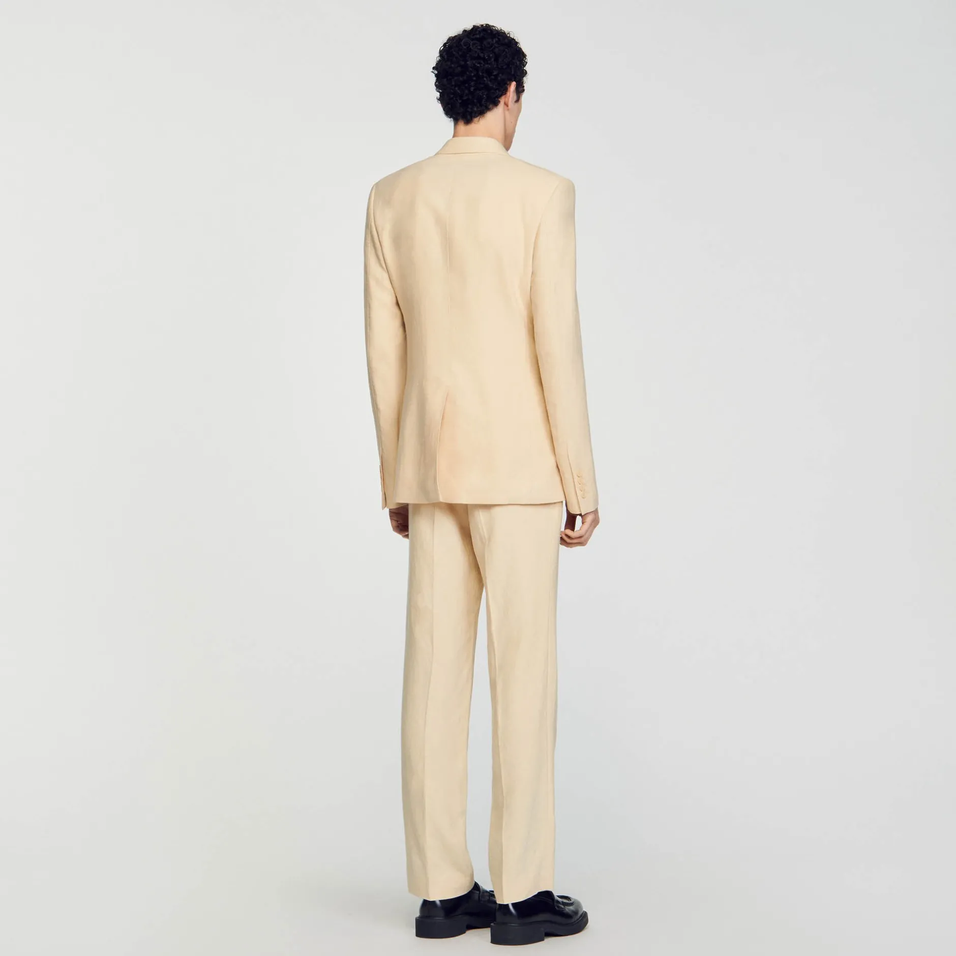 Homme SANDRO Veste De Costume Croisée