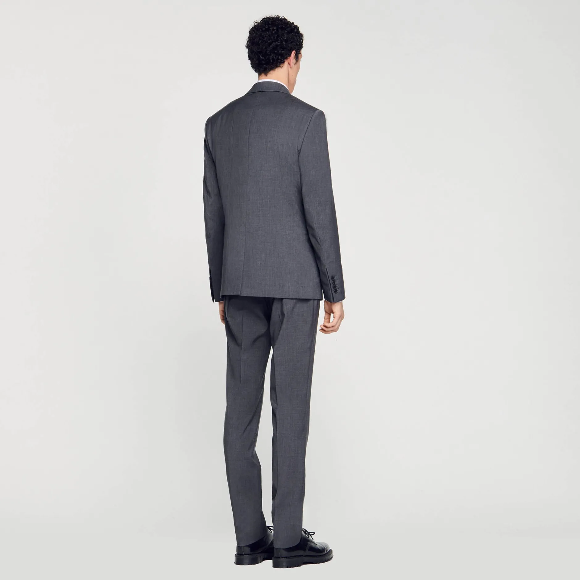 Homme SANDRO Veste De Costume En Laine