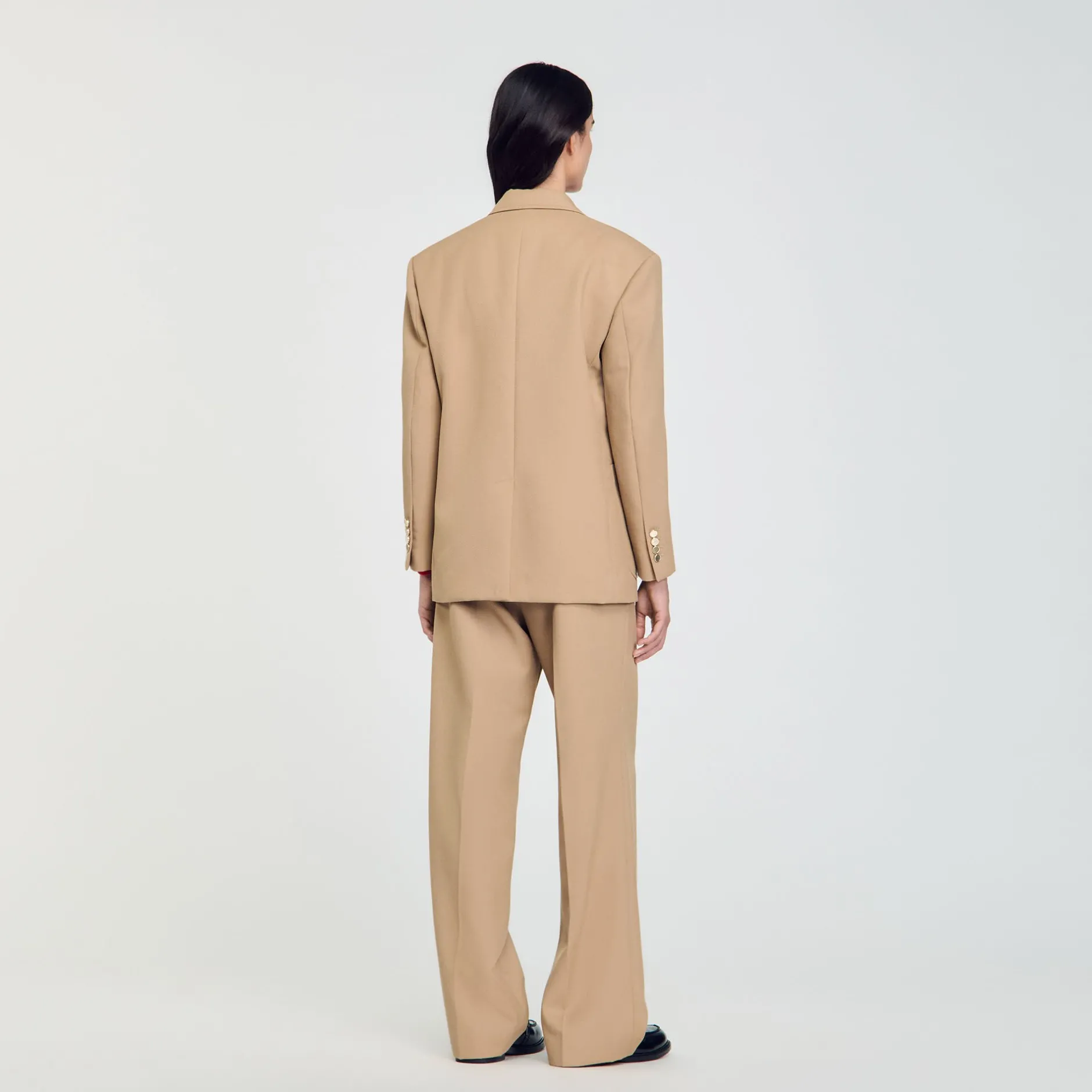 Femme SANDRO Veste De Tailleur Cintrée