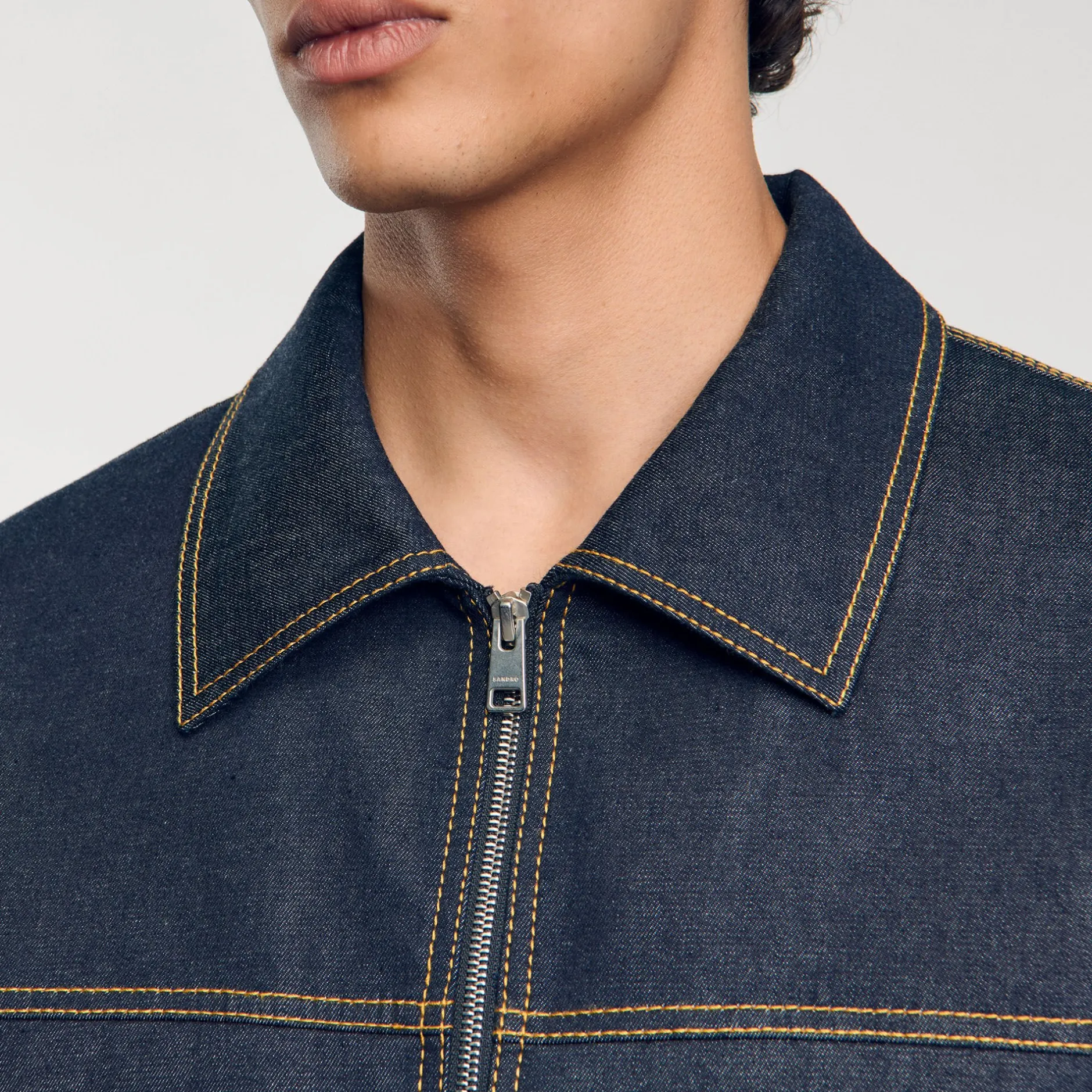 Homme SANDRO Veste En Jean
