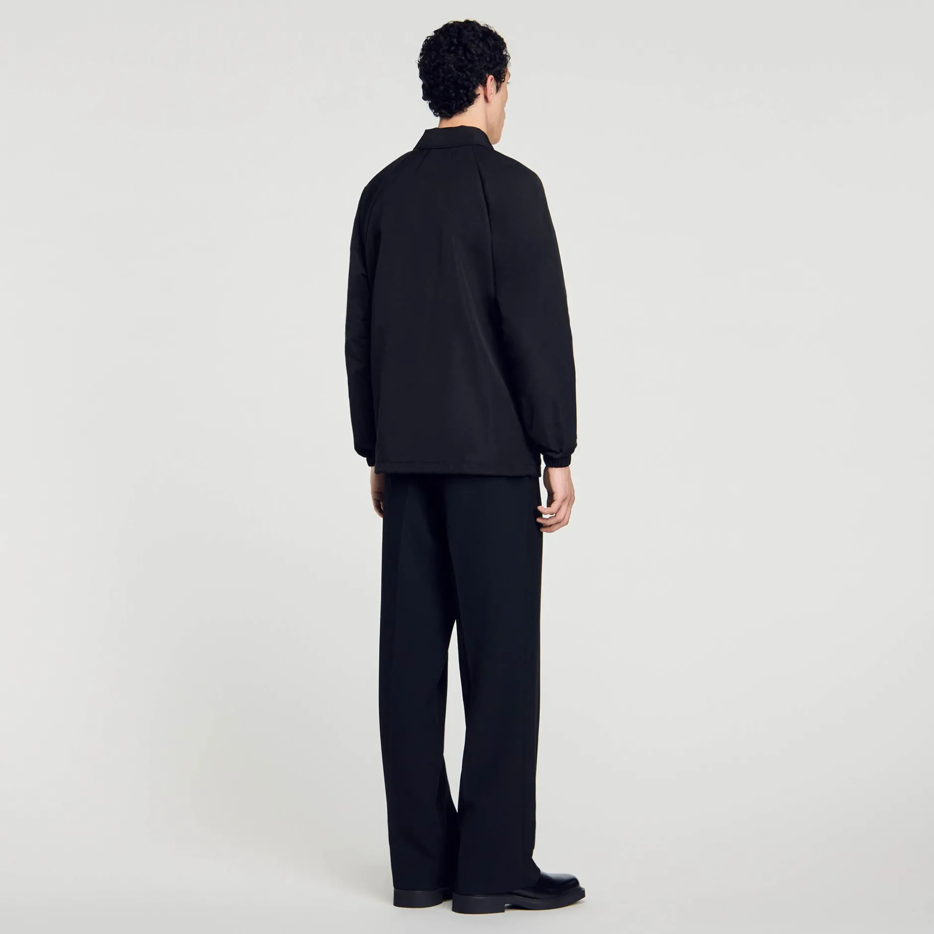 Homme SANDRO Veste En Matière Technique