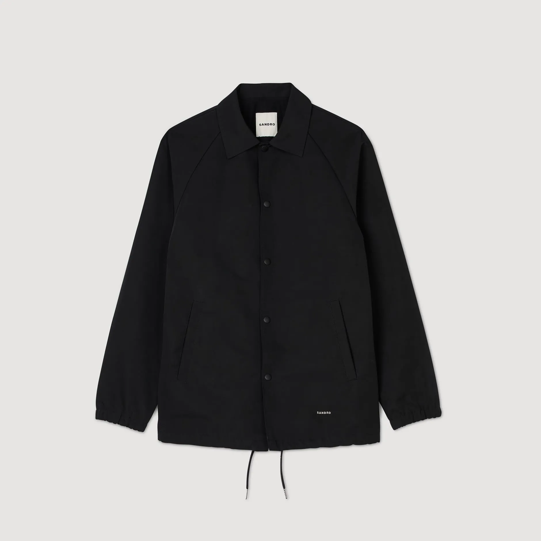 Homme SANDRO Veste En Matière Technique